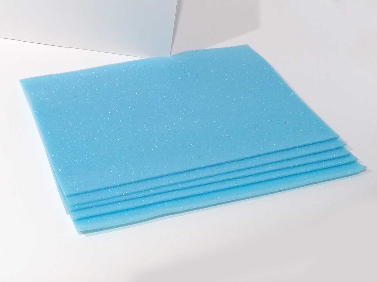 Polyetherurethane Blue Foam (375x250mm) - Store | James Heal